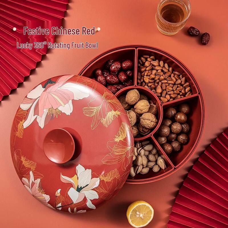 Handun China Red Rotating Fruit Box