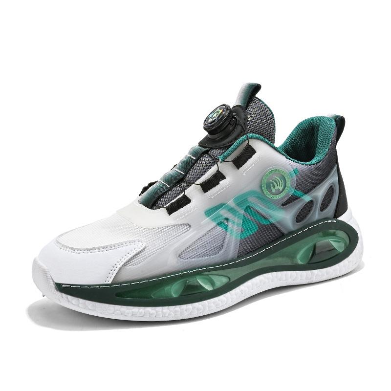 Sneakers Herren Drehende Knöpfe Außenhandel Übergröße Papa-Schuhe Paar Laufschuhe Mecha-Schuhe Herrenschuhe Fabrikdirektverkauf