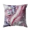 1 Pc Plume Decor Pillow Cover For Home Living Room Bedroom Sofa Office Decorative Pillowcase Soft Throw Pillows 45*45 Cm