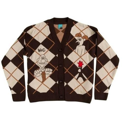 Wallace og Gromit Unisex Voksen Cardigan