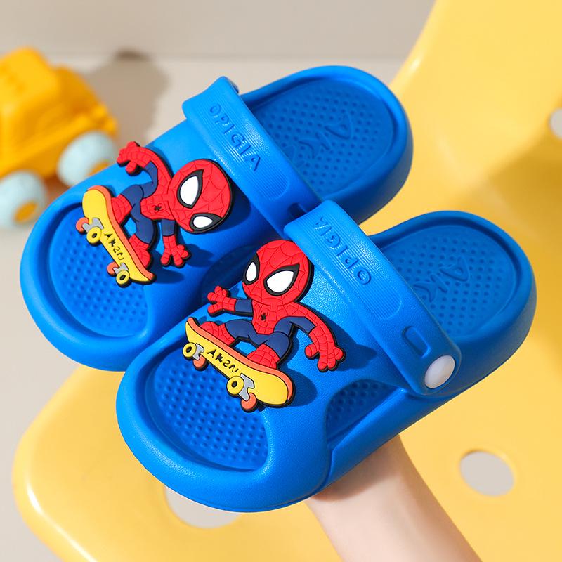 Letnie klapki dziecięce EVA 2025: Antypoślizgowe, Grube Sandały dla Chłopców