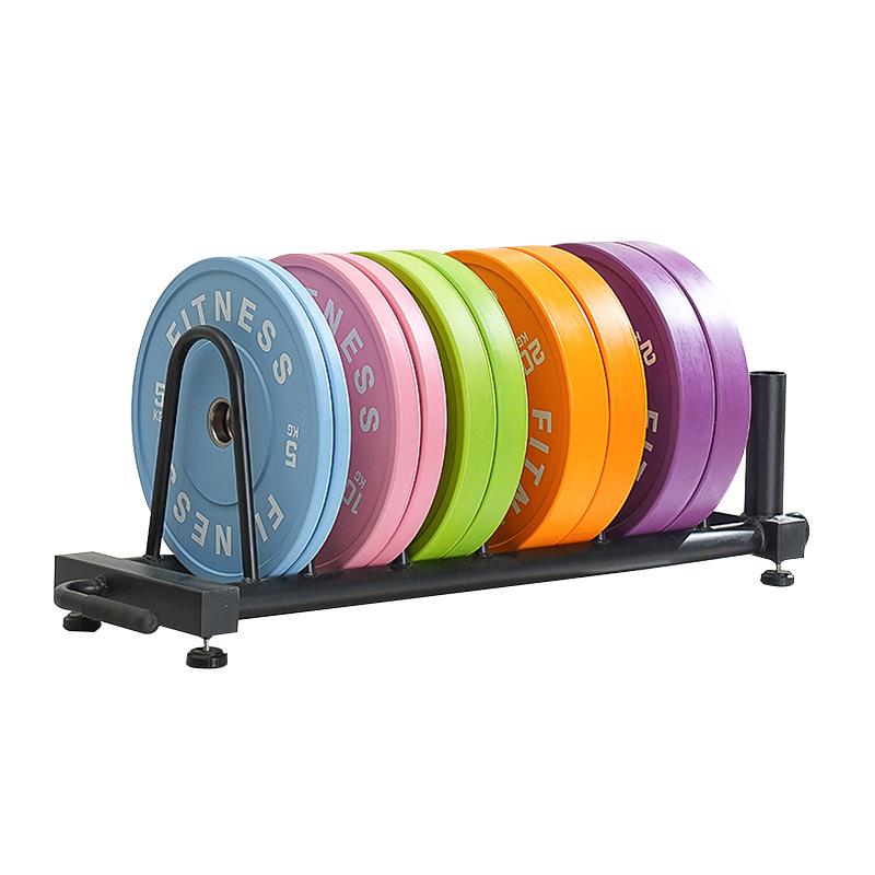 Macaron Colored Rubber Weight Plates for Squats, Bench Press, Deadlifts & Dumbbells