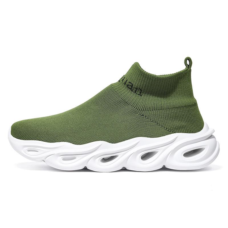 Jinjiang platform socks shoes four seasons breathable and comfortable large size lightweight casual sports shoes