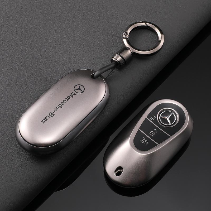 FGO2 2025 New New Car Flip Key Protector Case Cover TPU Key Case for Mercedes Benz AMG 2022 C S Class W206 W223 S350 C260 C300 S400 S