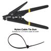 Portable Cable Tie Gun with Adjustable Tension - Steel Tool for Plastic Zip Ties (Durable, Easy To Use)