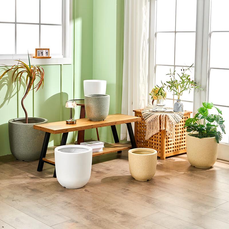 Lieve Minimalist Concrete Planter