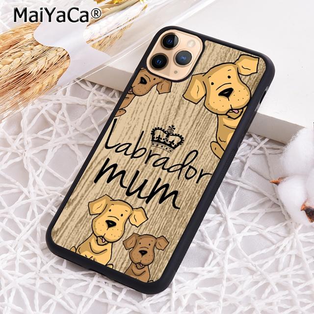 MaiYaCa Labrador collage Cute Puppy Print Phone Case For iPhone 17 Air 16 pro max 15 14 plus 12 13 Cover coque