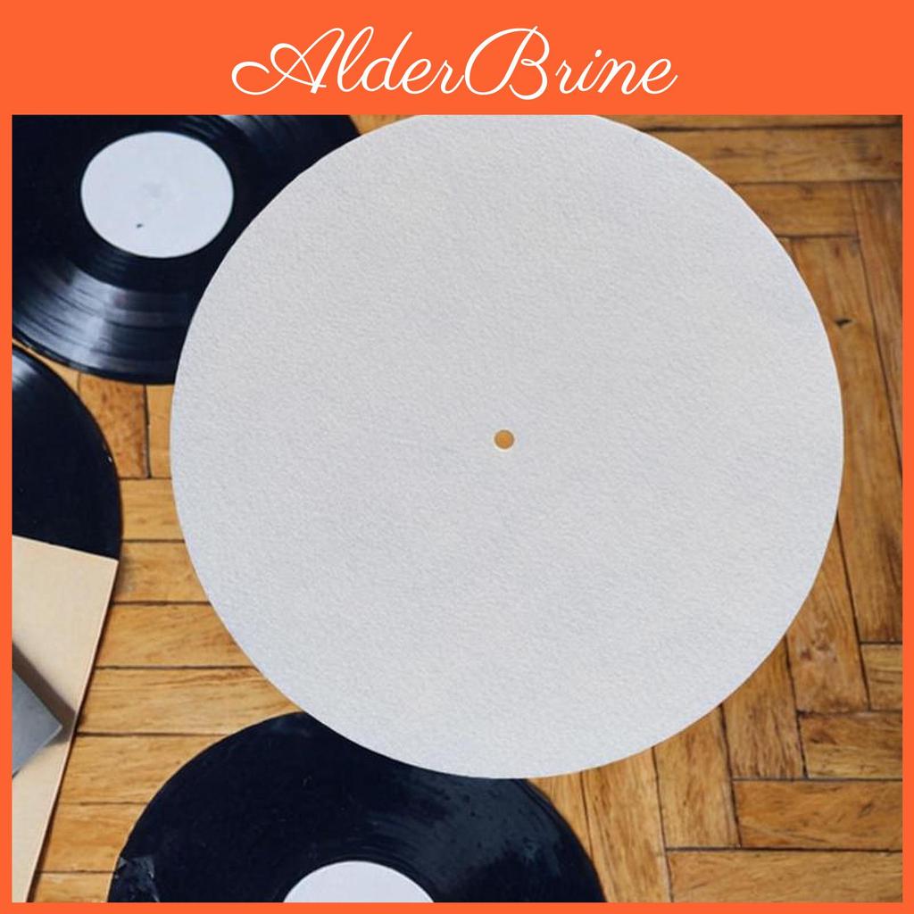 12in Anti Mat Player Record Slip And Static Felt Pad Turntable Slipmat