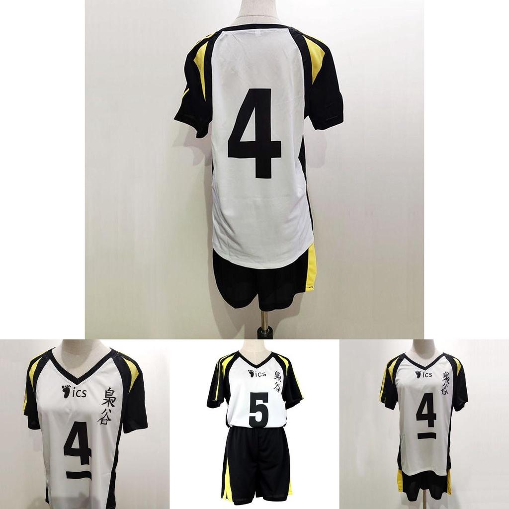 Authentic Haikyuu Fukurodani Academy Bokuto Koutarou Jersey Cosplay Costume Set
