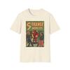 Strange Worlds Vintage Space Monster Comic Cover T-Shirt and Kids Tshirt | Unisex Softstyle Tee | Retro Sci-Fi Graphic | Classic Pulp Fiction Gift