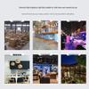 SHUNGUAN E27 LED Cylindrical Bulb