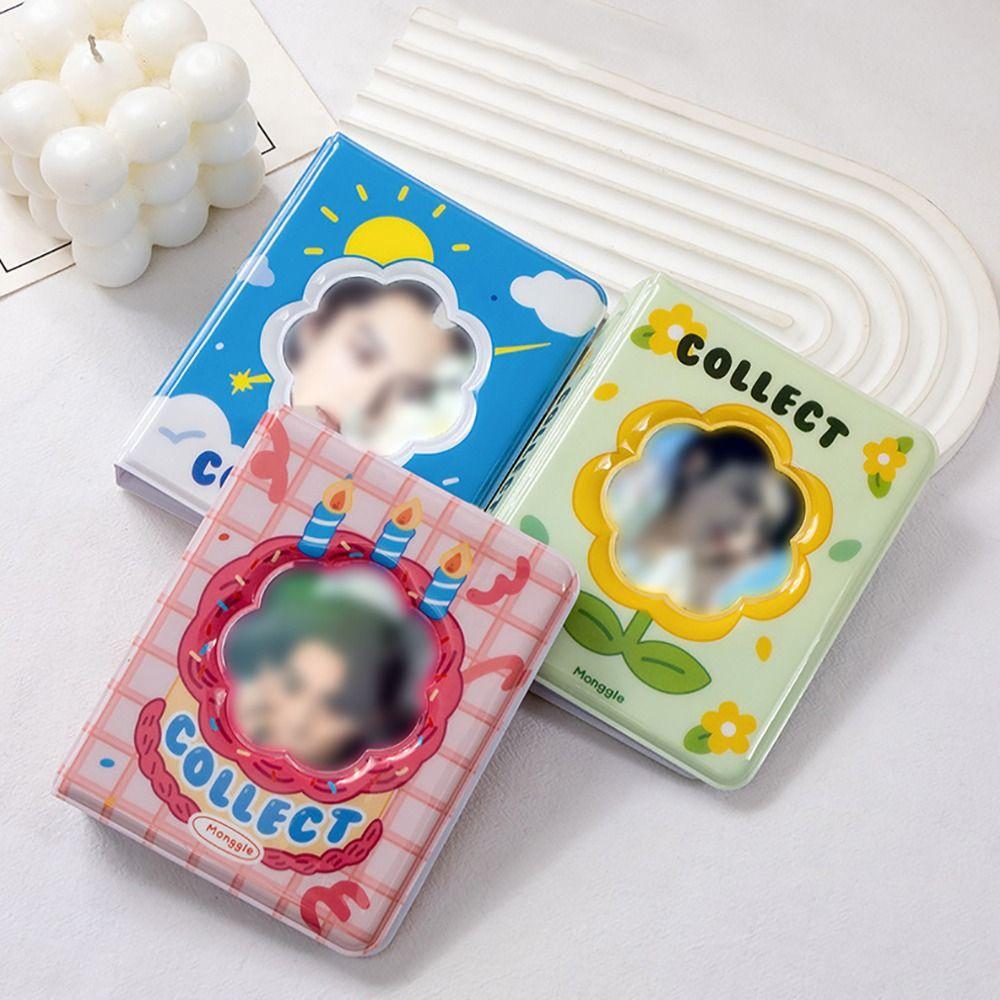 

PVC Photo Album Mini Card Album Cute Photocard Holder жовтий