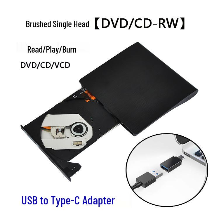 External USB/Type-C DVD/CD Burner for Desktop and Laptop