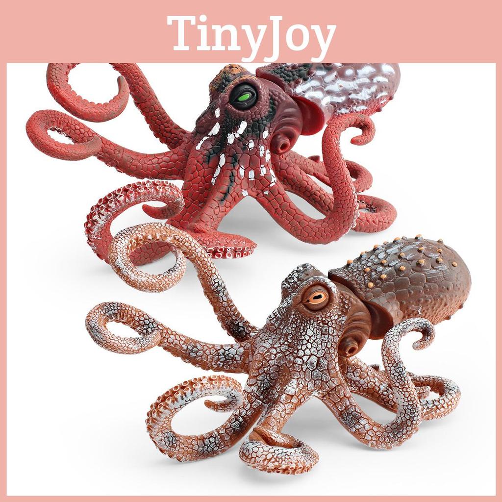 Marine Life Pvc Octopus Model For Childrens Educational Decor