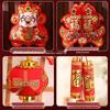 2026 Spring Festival Hanging Decorations: New Year Firecrackers, Lucky Bag, Chili, and Lantern Ornaments for Your Living Room