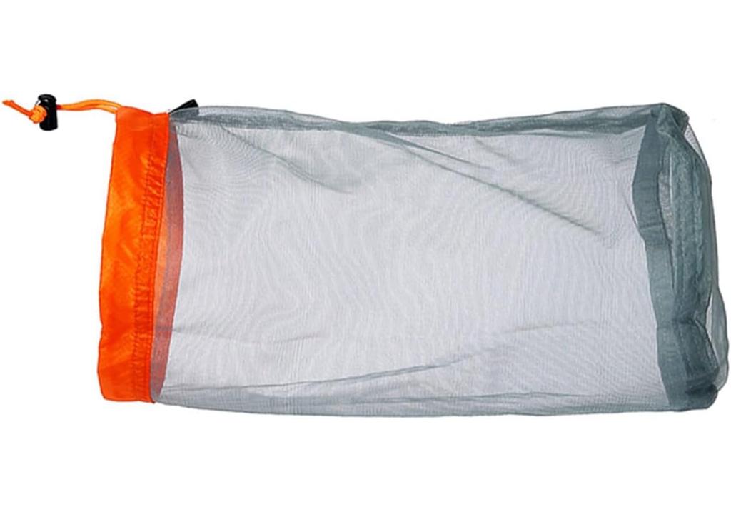 Reusable Camping Storage Bag With Drawstring Closure Long-term Drawstring Storage Bag Mesh Stuff Sack Camping Sports