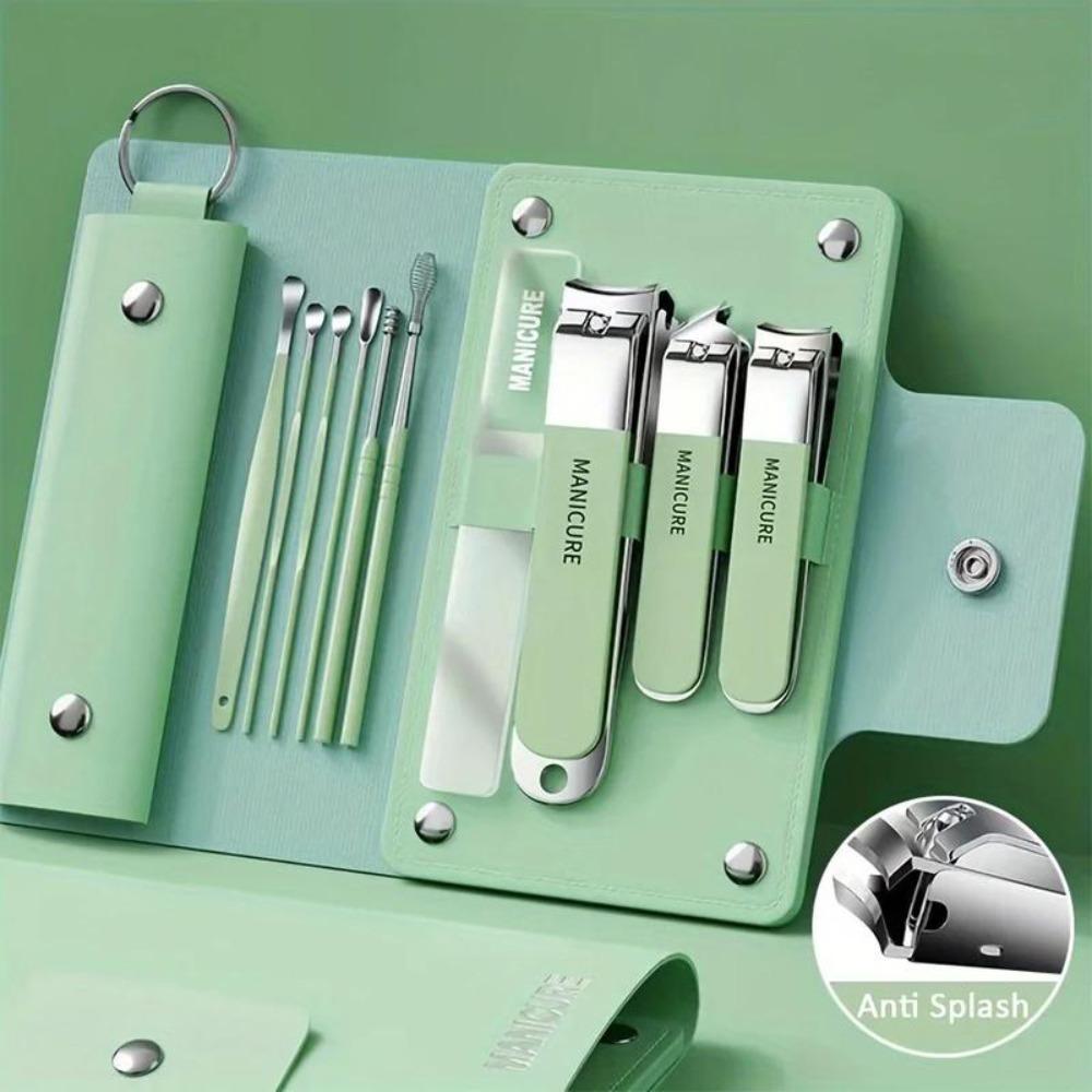 Stainless Steel Nail Trimming Tools Multifunctional Nails Manicure Tools Nail Clippers Set