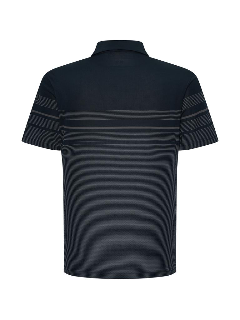 K2 Boost_Yarn-Dyed Short Sleeve Polo Shirt_Cinder
