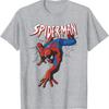 2026 Summer Hot Sale Funny Spider Print T-shirt Unisex Hip Hop Streetwear Oversized T-shirt Breathable and Comfortable Clothes