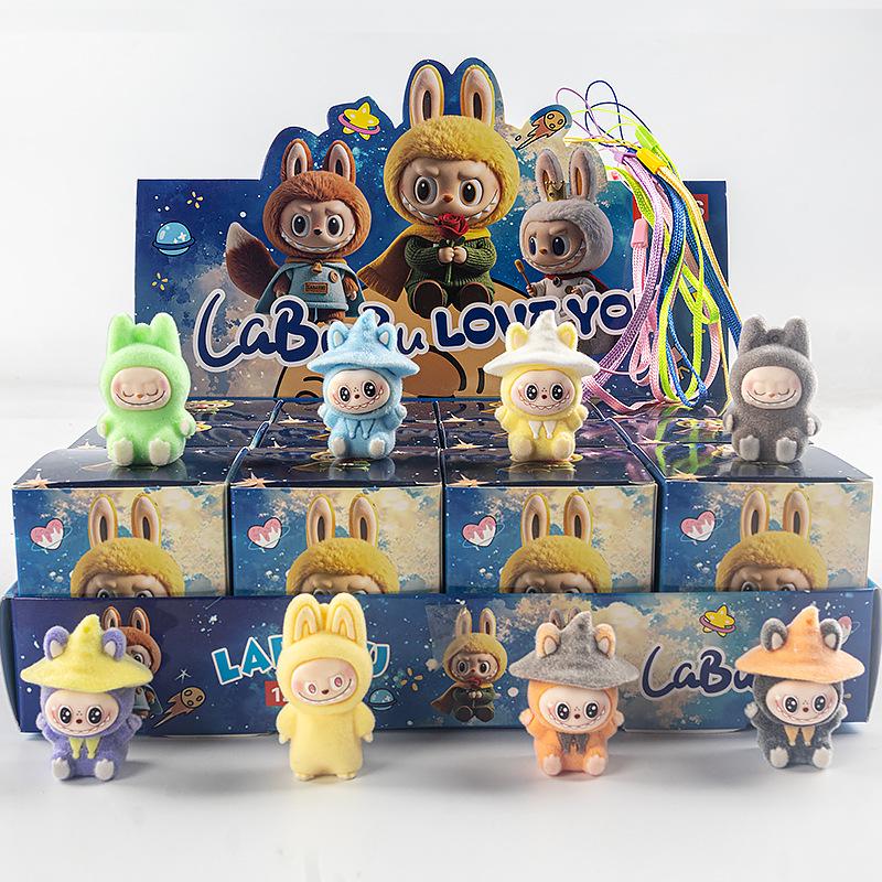 Populaire Kerst Abubu Pop Mart Poppen Ornament Blind Box Speelgoed