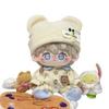 Original 20cm Doll Clothes Bear Shaped Cookies Climbing Suit Pajamas Cotton Doll Female Cute Doll Refill Toys Gifts