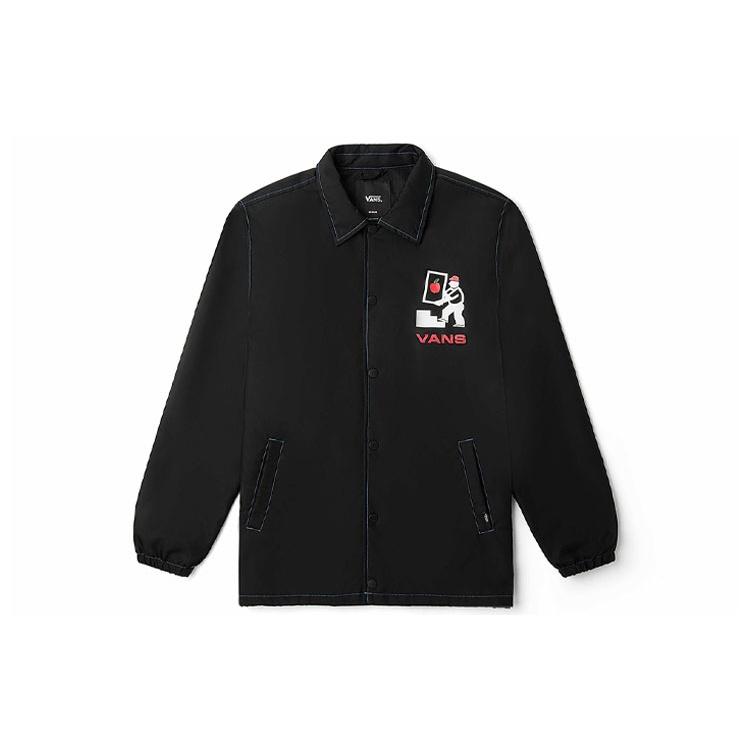 Vans X Kazuki Hoodie 'Black White Red' Men's VN0A5H6KDNV