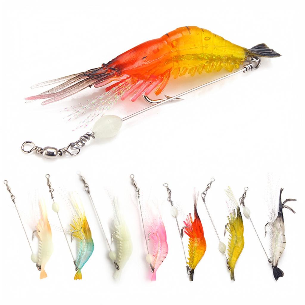 in the Dark Soft Plastic with Hook - Lifelike Imitation for Snakehead and Fish Fishing