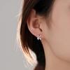 Tulip Stud Earrings Light Luxury Premium Sweet Small Exquisite Niche Design Earrings