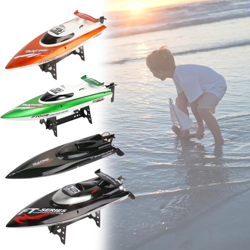 Plastic Rc Speedboat Toys Water Surface Maneuverability Children Gifts Festival