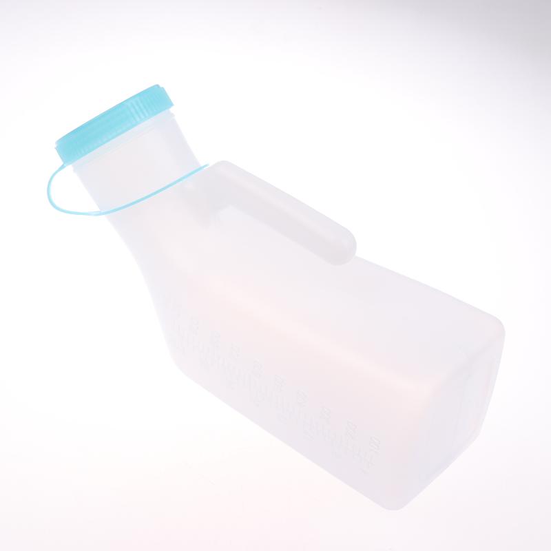 1000ML Large Capacity Thicken Urinal Bottle for Men Portable Pee Container for Car Night Road Travel Camping