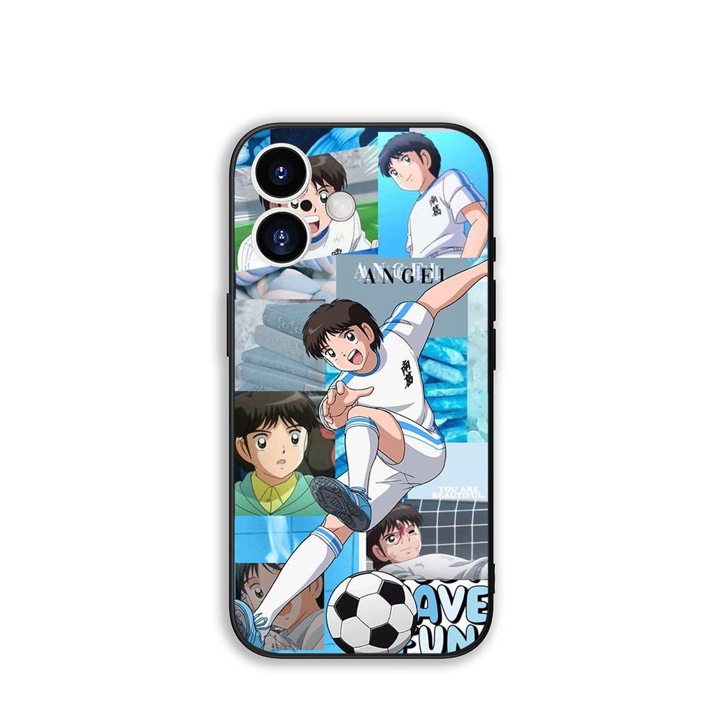 for Motorola Moto E14 E15 G04 G05 G14 G15 G54 G24 Power G34 G35 G75 G84 G85 G45 G55 G64 Case Captain Cartoon Tsubasa Football