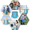 Tomshoo Portable Camping Shower Outdoor Camping Shower Pump Rechargeable Shower Head Outdoor Traveling Equipment Hiking Supplies