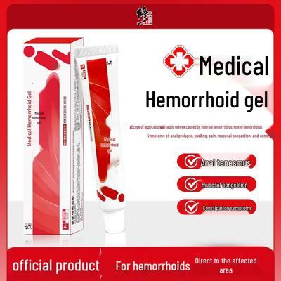[Correction] Hemorrhoid Gel for Mucosal Relief: Constipation, Anal Tags, Prolapse, Pain, Internal and Mixed Hemorrhoids Treatment.