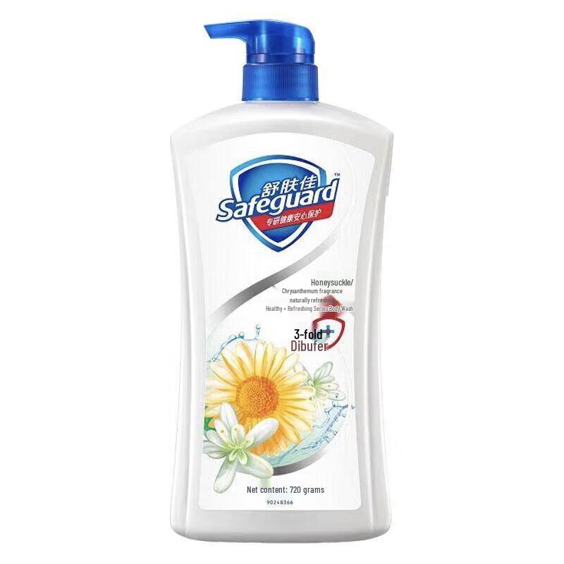 

Safeguard Honeysuckle & Chrysanthemum Natural Refreshing Body Wash