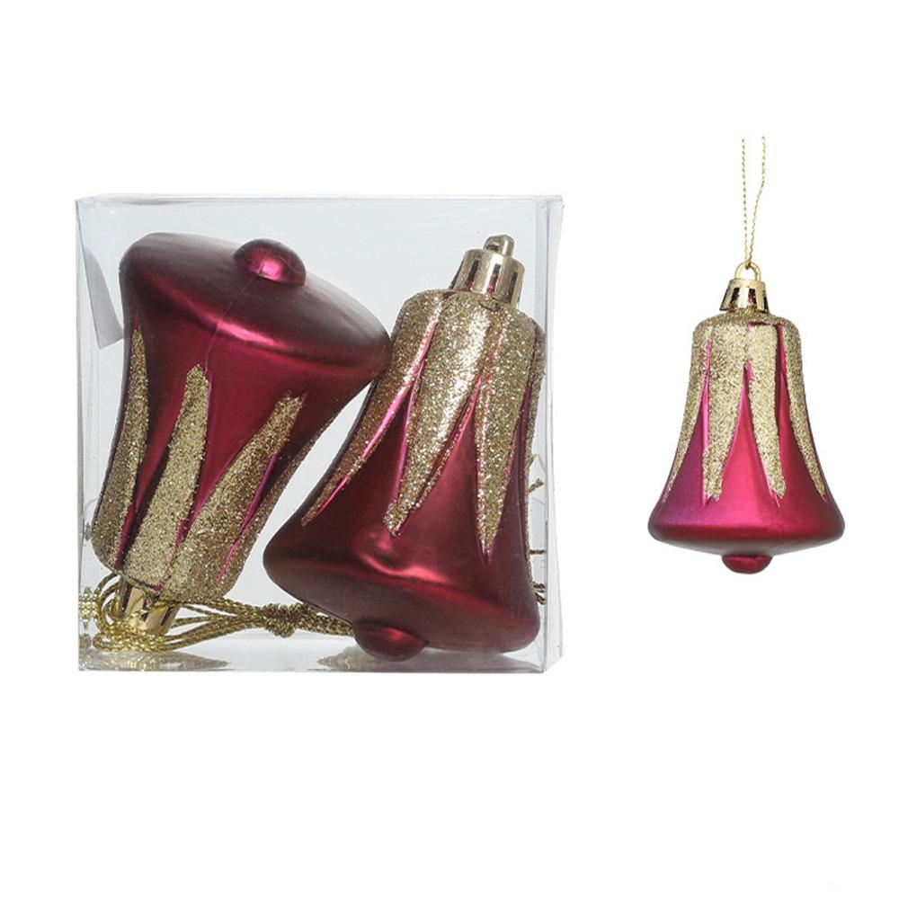 Shatterproof Christmas Cane Candy Ornaments Rose Red Merry Christmas Decor  Wedding Party