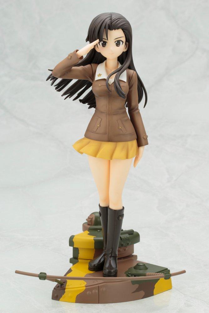 Kotobukiya Girls Panzer Movie Version Kinuyo Nishi Scale PVC Painted Finished Figure & 1/7
