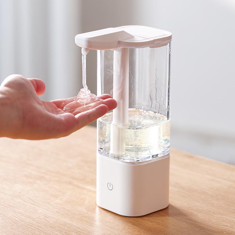 Smart Automatic Soap Dispenser with Large Capacity and Distance Sensing for Dish Soap, Hand Soap, Shower Gel, and Shampoo