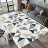 Vintage Spliced Carpet That Can Be Soft This Geometric Bedroom Carpet Is Suitable for Home Bedroom and Living Room Decoration