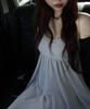 Ilio [Bit-O X Ilio] Gray Asymmetric Chiffon Dress