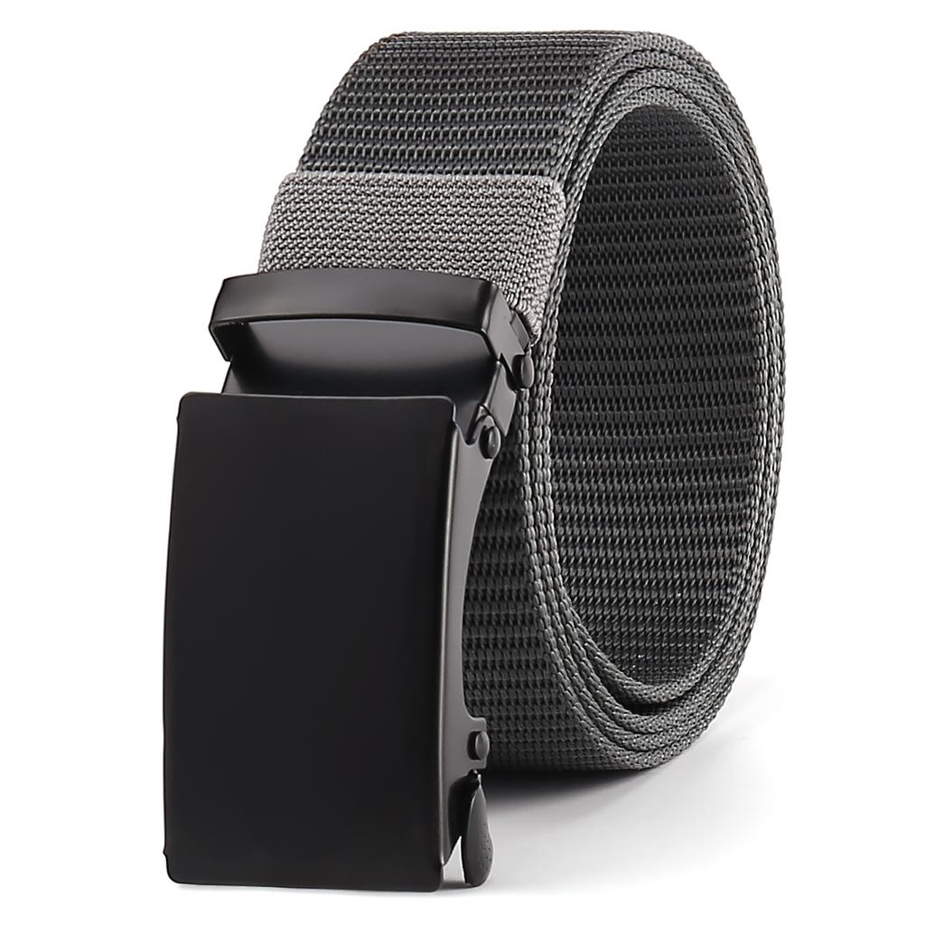 Canvas Belt Male Youth Student Automatic Buckle Casual Men'S Belt Nylon Braided Belt