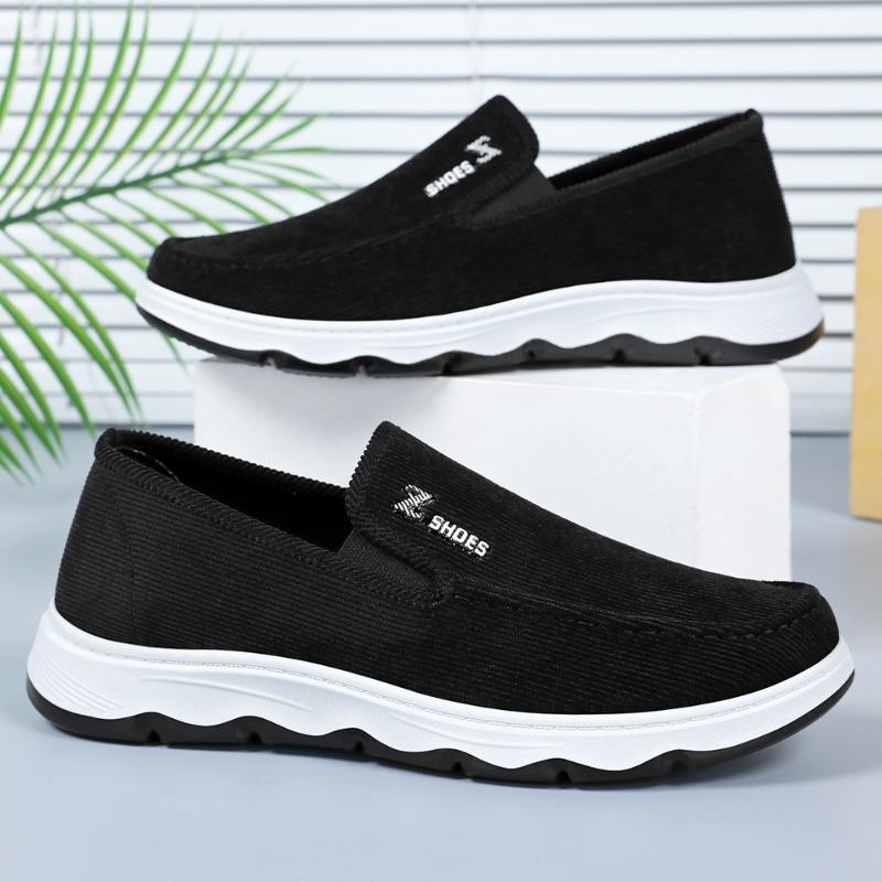 Shoes Men's Beijing Cloth Shoes Casual Shoes Dad Shoes Light and Comfortable Men's Shoes Soft Sole Comfortable Single Shoes