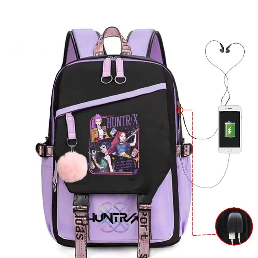Animation Cartoon Printing Primary And Secondary School Students Trend Backpack High Value Casual Schoolbag