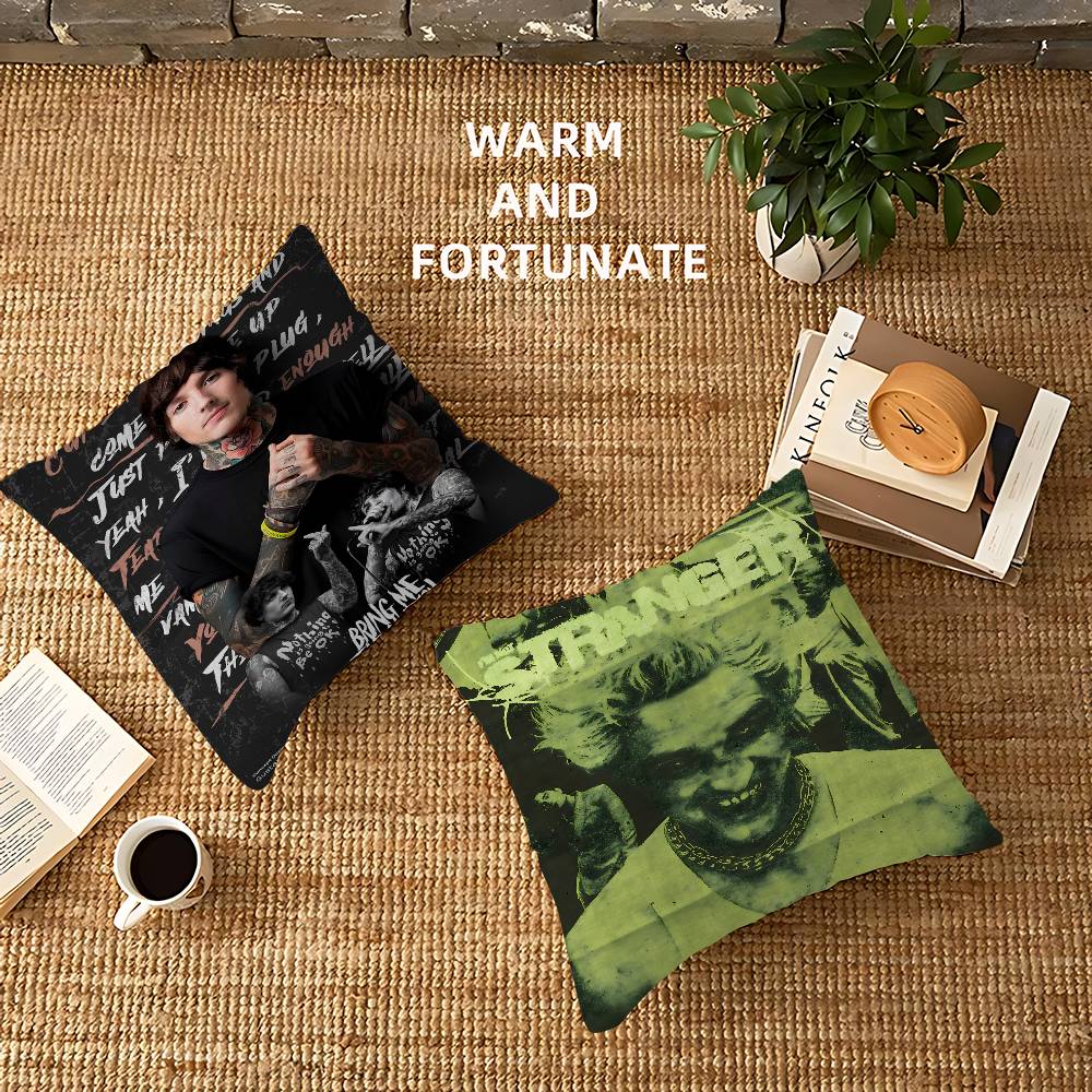Band B-Bring M-Me The H-Horizon Pillow Gift Home Office Decoration Bedroom Sofa Car Cushion Cover case 45x45