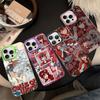 Anime Working Cell Phone Case For IPhone 16 15 14 13 12 11 Pro Max X XR XSMAX 8 7 Plus Matte Shockproof Back Cover