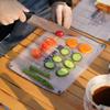 Outdoor PP Cutting Board Space Saving Portable Cutting Board Foldable Mini Chopping Board for Camping