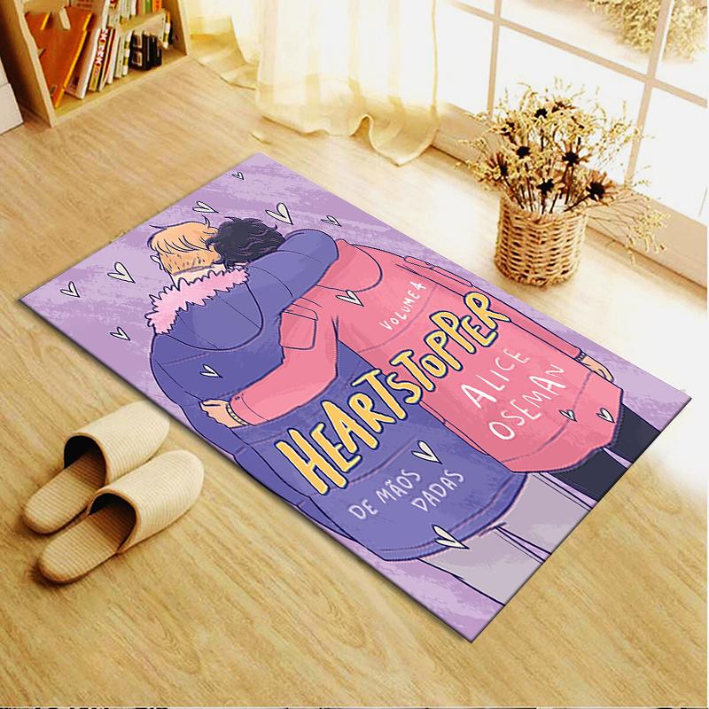 2025 New Heartstopper Carpet Rug for Living Room Bedroom Home Sofa Decoration,Kids Play Non-slip Floor Mat56