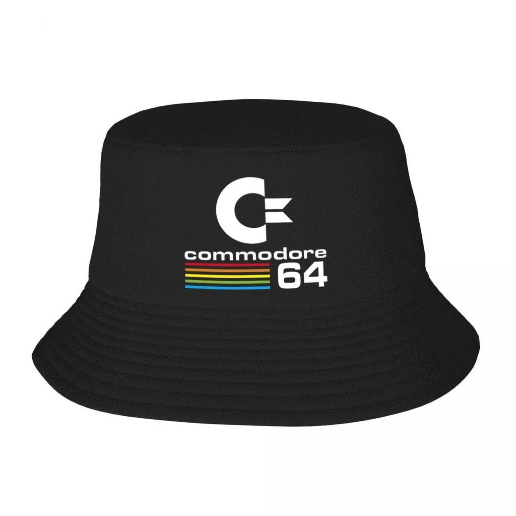 Custom Commodore 64 Bucket Hat WomenUnisex C64 Computer Outdoor Sun Summer Camping Fishing Cap