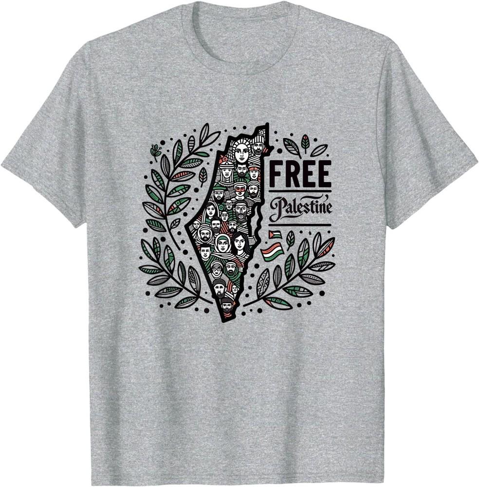 The Revolution Will Be Teelevised Free Palestine Unisex T-Shirt M