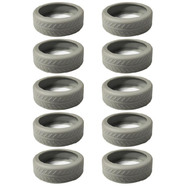10pcs Silicone Wheel Cushion for Traveler Protect Your Luggage Investment