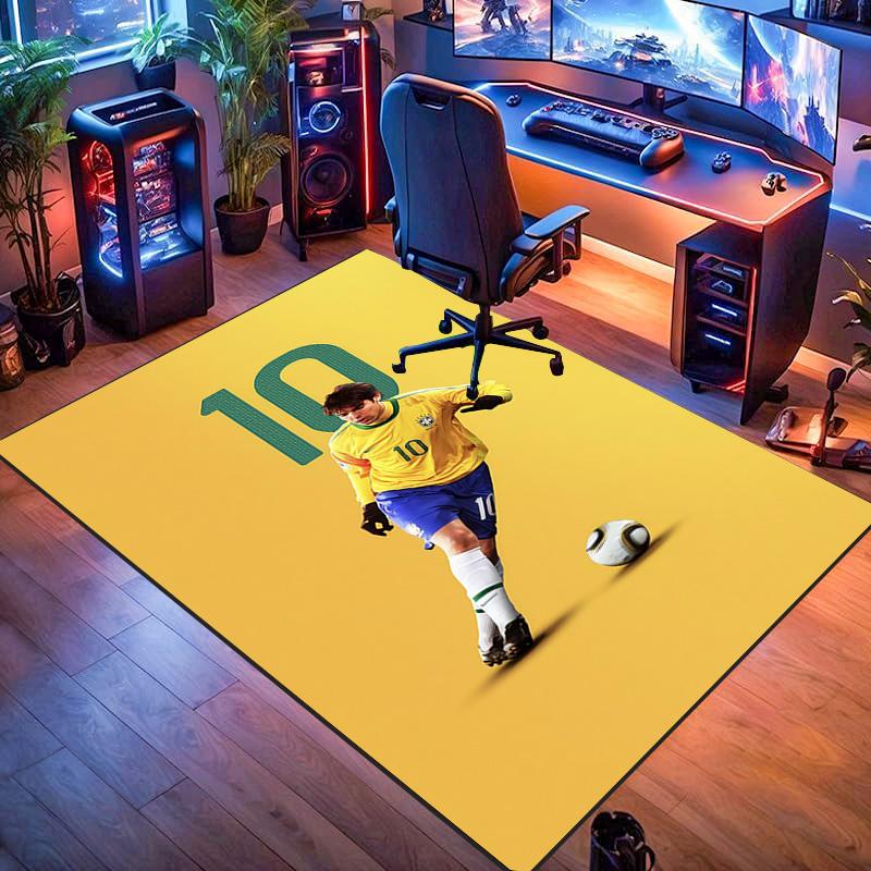 Number 10: Soccer Legend Action carpet Suitable for all seasons Doormat Christmas gifts Bathroom mat Room